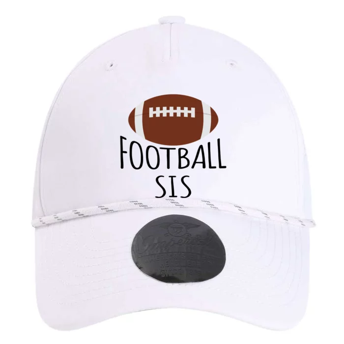 Funny Football Sis American Football Family Matching Sister Cute Gift Performance The Dyno Cap