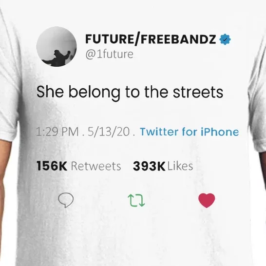 Future Freebandz She Belong To The Streets Pajama Set