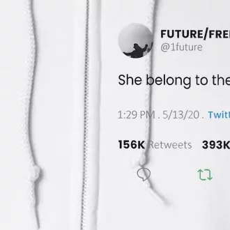 Future Freebandz She Belong To The Streets Full Zip Hoodie