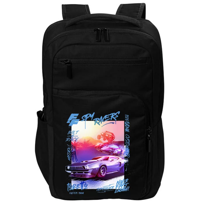 Fast & Furious Spy Racers Graffiti Poster Impact Tech Backpack