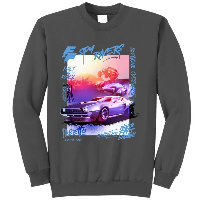 Fast & Furious Spy Racers Graffiti Poster Tall Sweatshirt