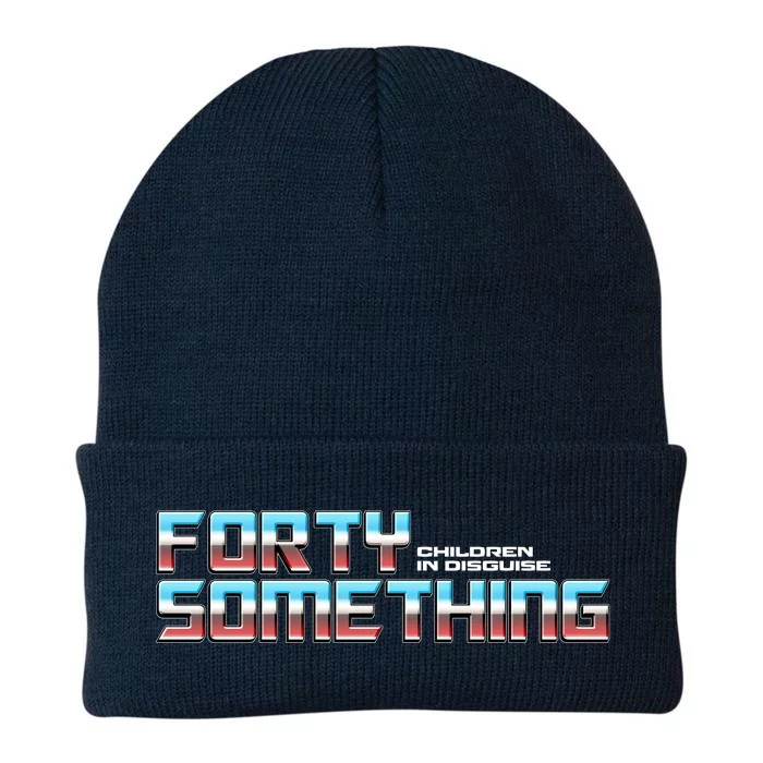 Funny Forty Something Children In Disguise Knit Cap Winter Beanie