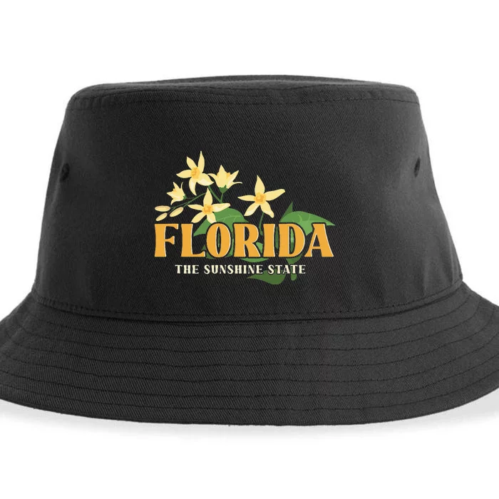 Florida FL Sunshine State Sustainable Bucket Hat