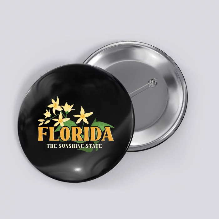 Florida FL Sunshine State Button