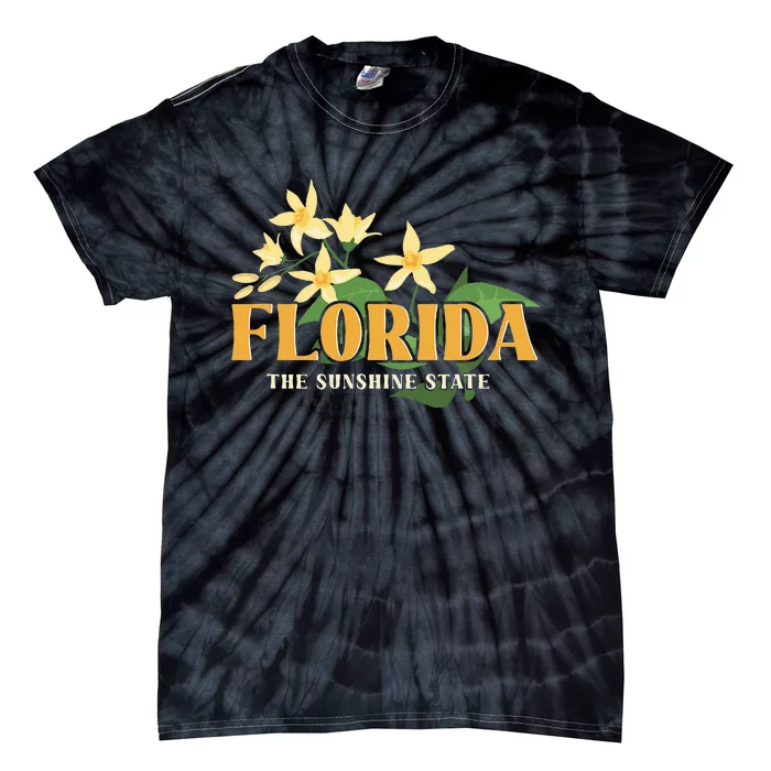 Florida FL Sunshine State Tie-Dye T-Shirt