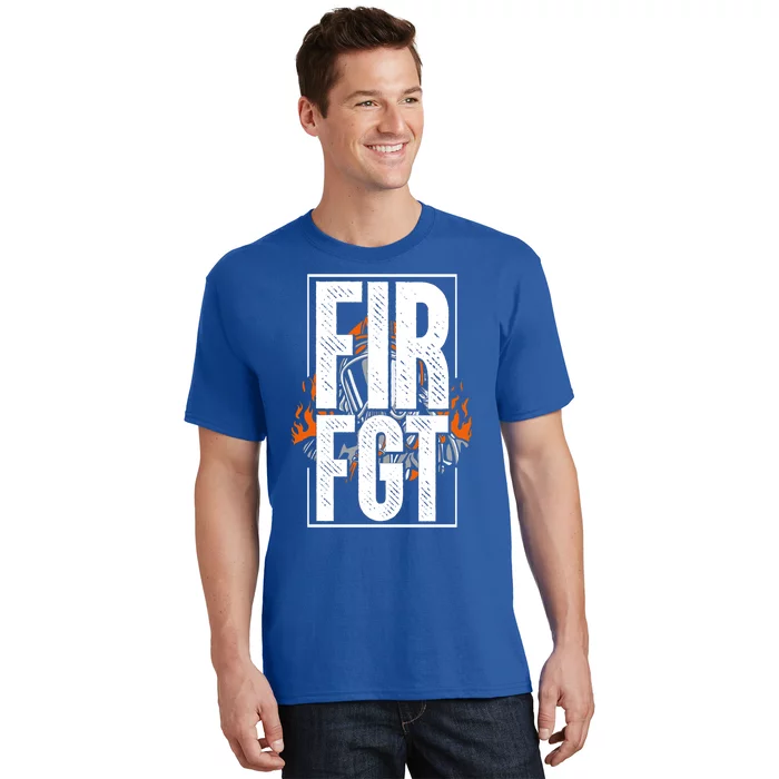 Firefighter Fire Truck Fire Departt Rescue Fire Gift T-Shirt