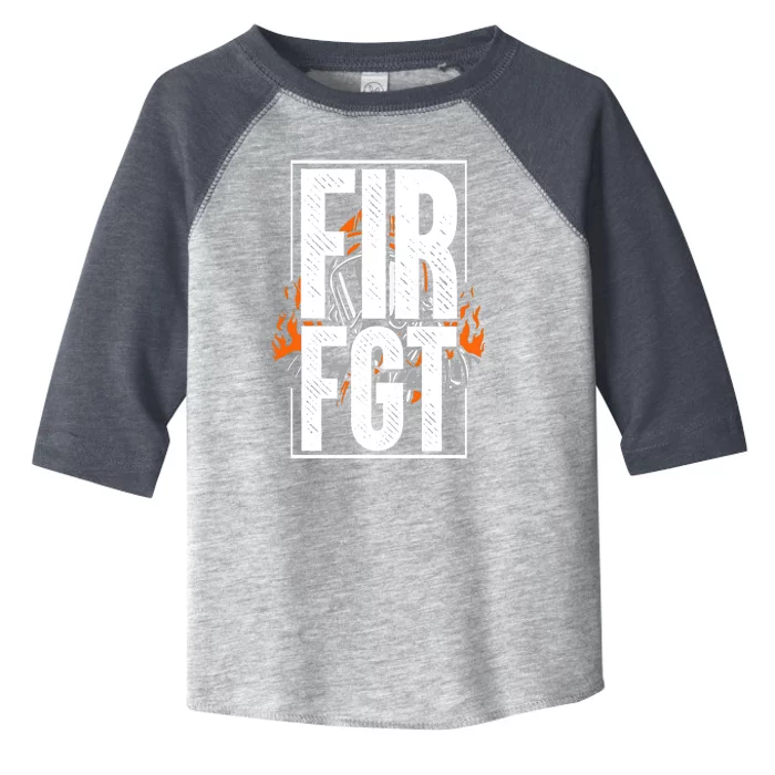 Firefighter Fire Truck Fire Departt Rescue Fire Gift Toddler Fine Jersey T-Shirt