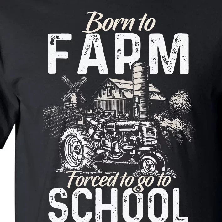 Funny Farmer Tractor Tractor Lover Rancher Tall T-Shirt