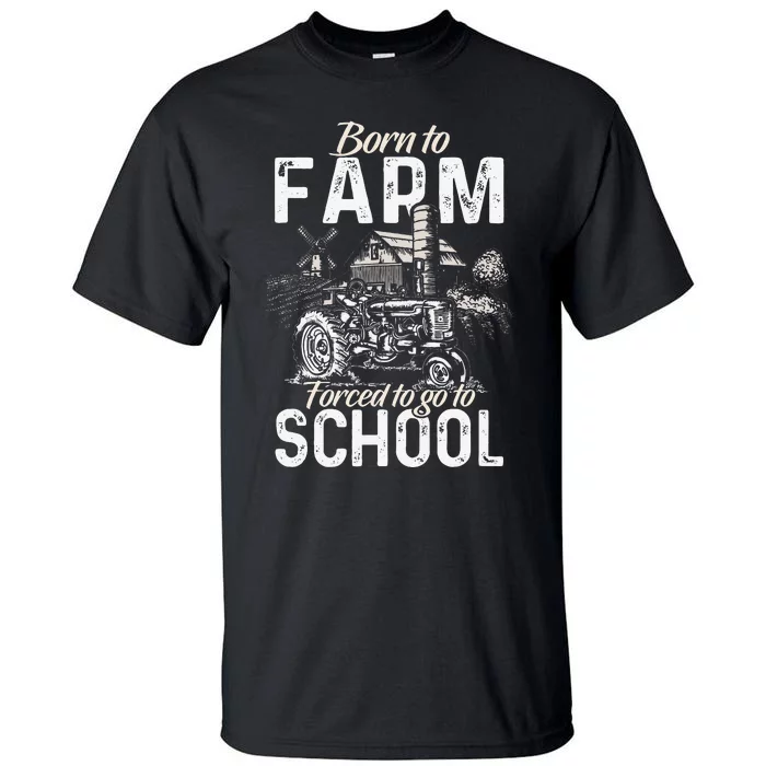 Funny Farmer Tractor Tractor Lover Rancher Tall T-Shirt