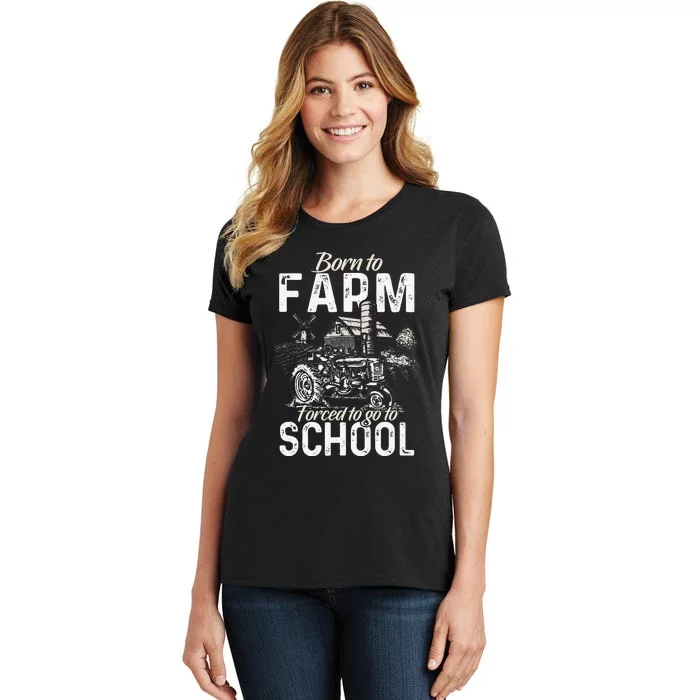 Funny Farmer Tractor Tractor Lover Rancher Women's T-Shirt