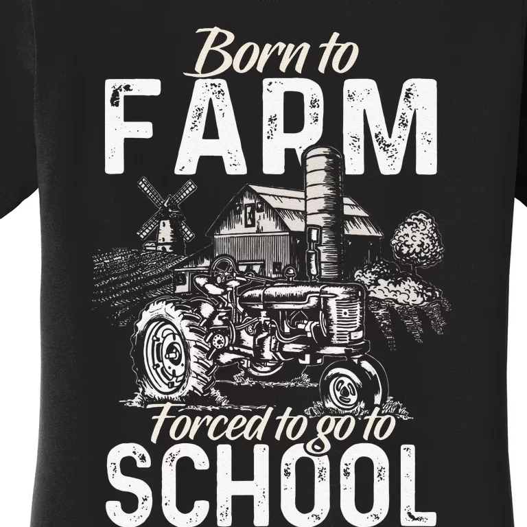 Funny Farmer Tractor Tractor Lover Rancher Women's T-Shirt