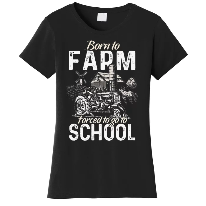 Funny Farmer Tractor Tractor Lover Rancher Women's T-Shirt