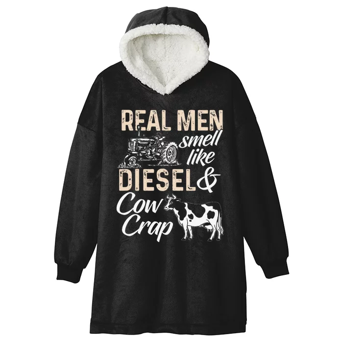 Funny Farmer Tractor Tractor Lover Rancher Hooded Wearable Blanket