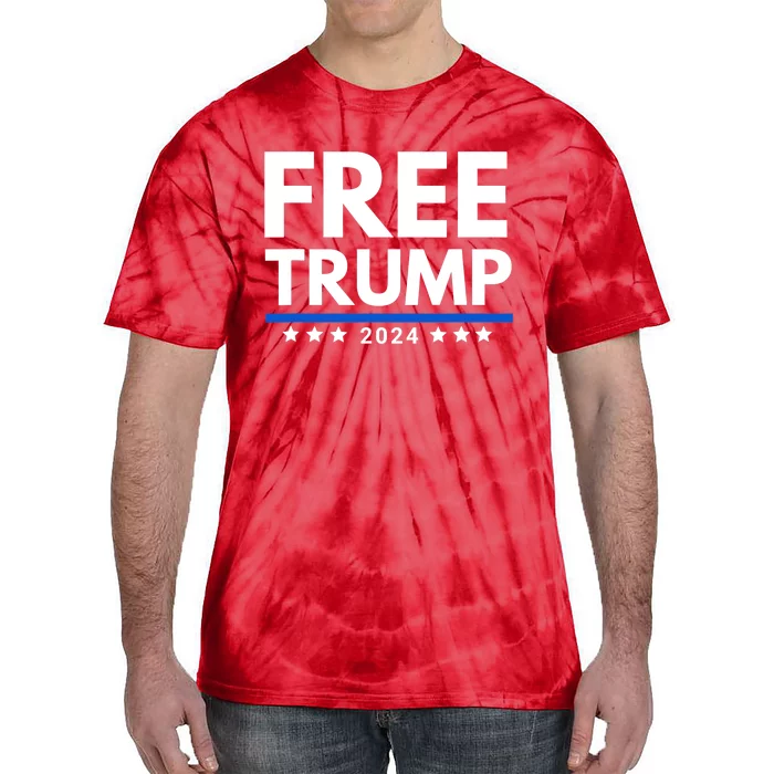 #Freetrump, Free Trump, Trump Is Innocent Free Trump 2024 Tie-Dye T-Shirt