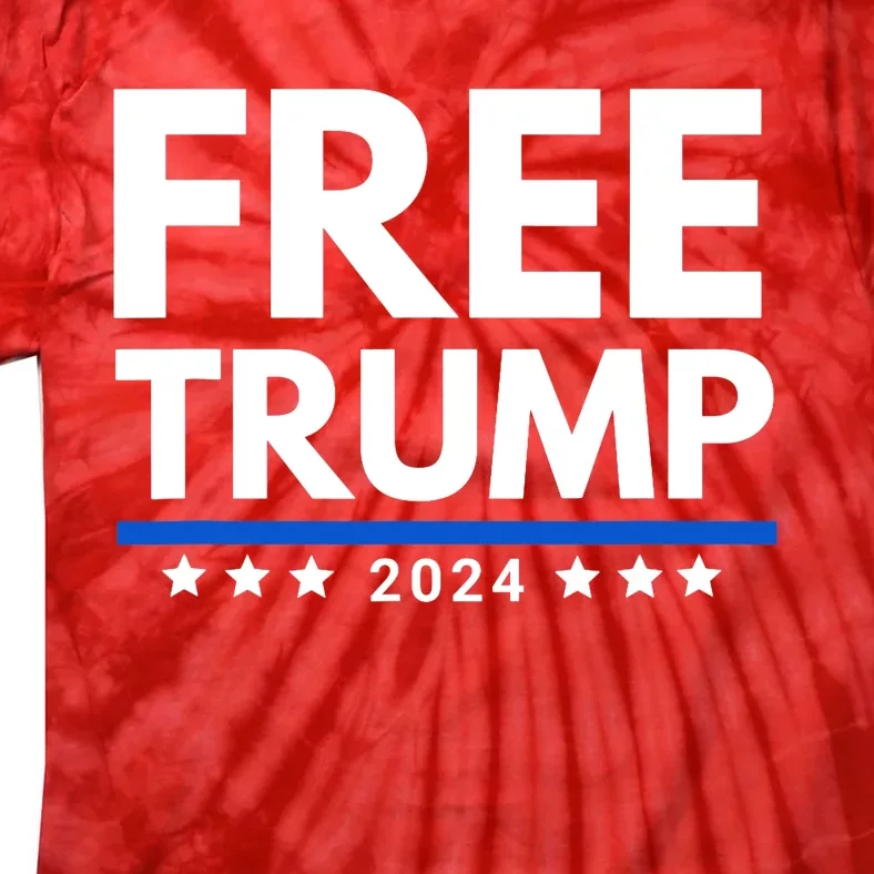 #Freetrump, Free Trump, Trump Is Innocent Free Trump 2024 Tie-Dye T-Shirt