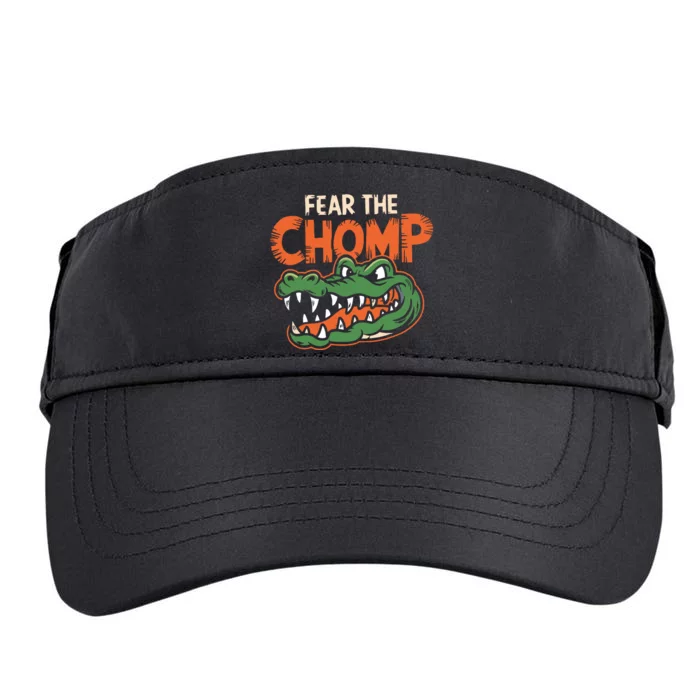 Florida Fear The Chomp Gator Adult Drive Performance Visor