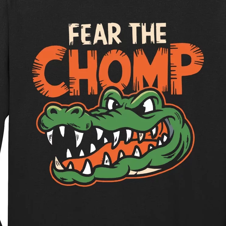 Florida Fear The Chomp Gator Tall Long Sleeve T-Shirt