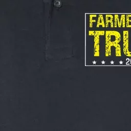 Farmers For Trump 2024 Softstyle Adult Sport Polo