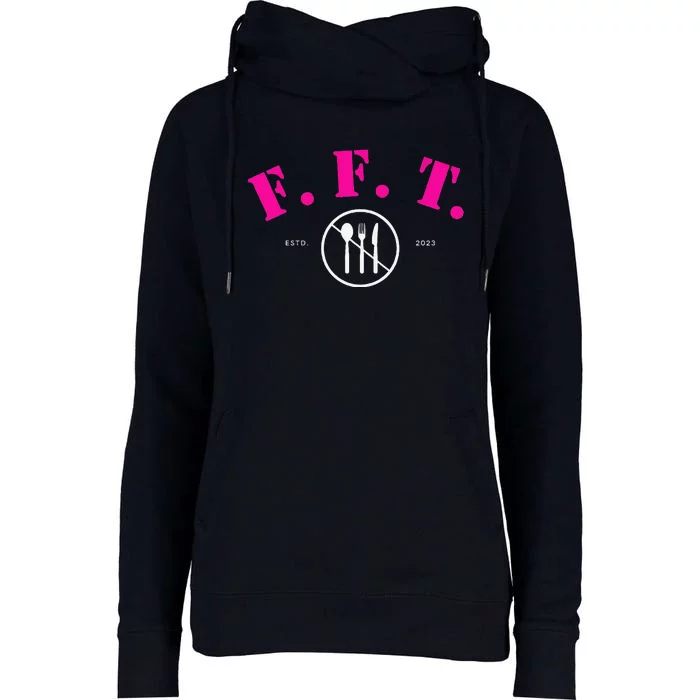 Forget Food Tuesday Members Gift Premium Womens Funnel Neck Pullover Hood