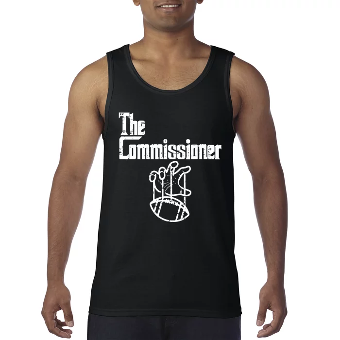 Fantasy Football The Commissioner Funny Tank Top