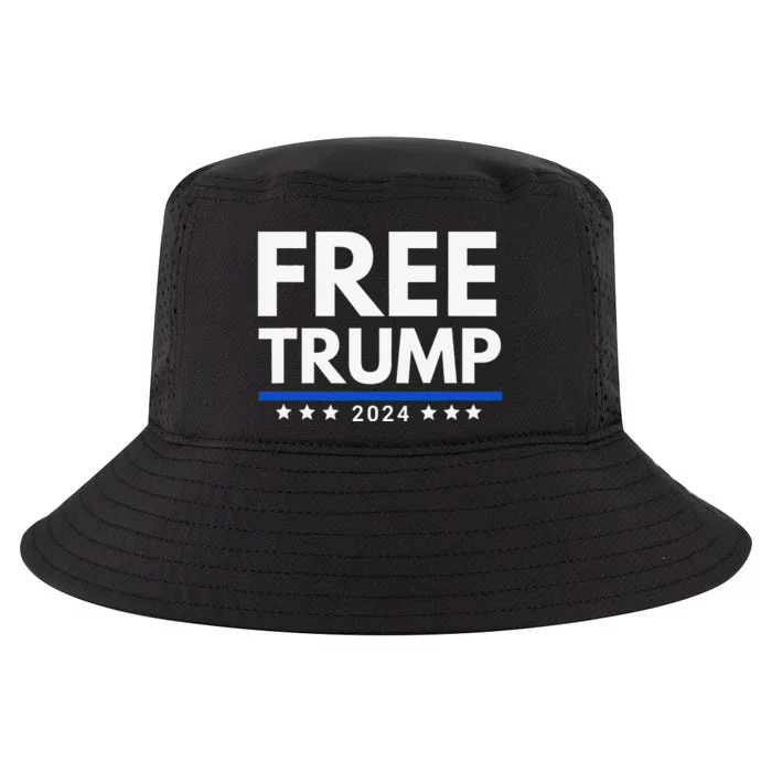 freetrump Free Trump Trump is innocent Free Trump 2024 Cool Comfort Performance Bucket Hat