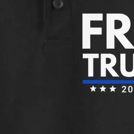 freetrump Free Trump Trump is innocent Free Trump 2024 Dry Zone Grid Performance Polo