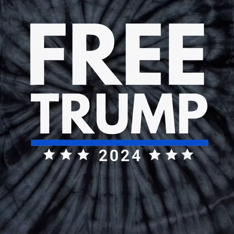 freetrump Free Trump Trump is innocent Free Trump 2024 Tie-Dye T-Shirt