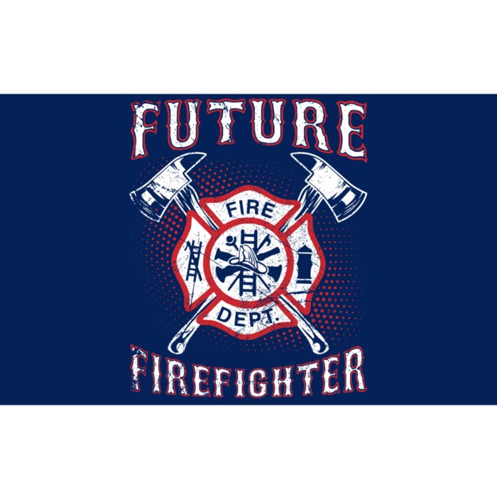 Future Firefighter Thin Red Line Firefighting Bumper Sticker