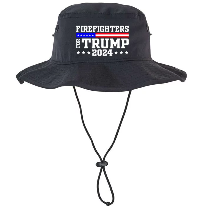 Firefighters For Trump 2024 President Republican Firefighter Legacy Cool Fit Booney Bucket Hat