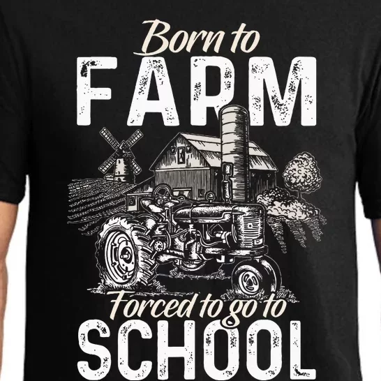 Funny Farmer Tractor Tractor Lover Rancher Pajama Set