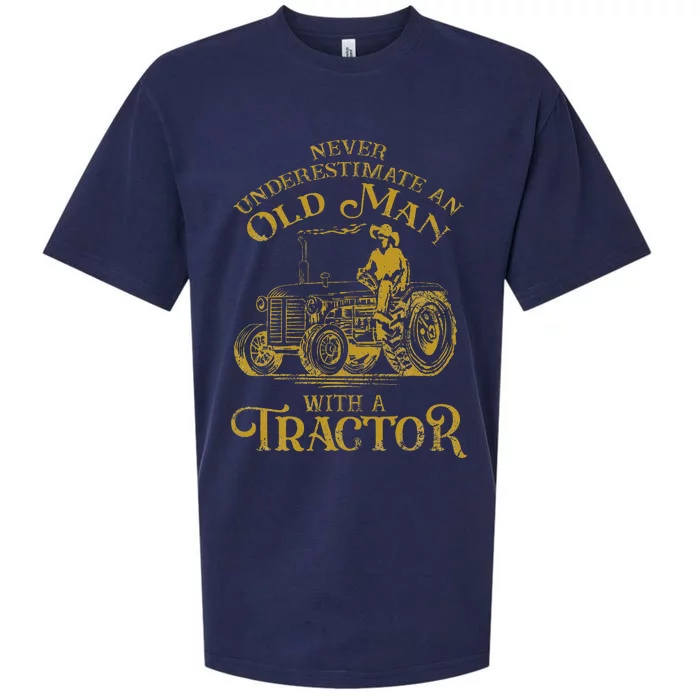 Farmer Farm Tractor Farming Truck Lovers Humor Sueded Cloud Jersey T-Shirt