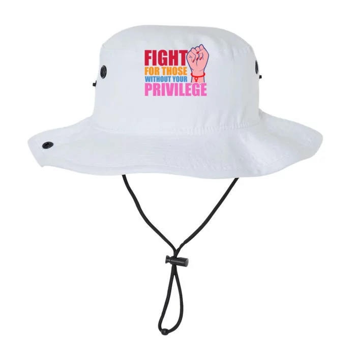 Fight For Those Without Your Privilege Hu Rights Equality Funny Gift Legacy Cool Fit Booney Bucket Hat