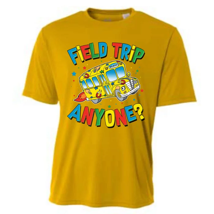 Funny Field Trip Anyone Cooling Performance Crew T-Shirt