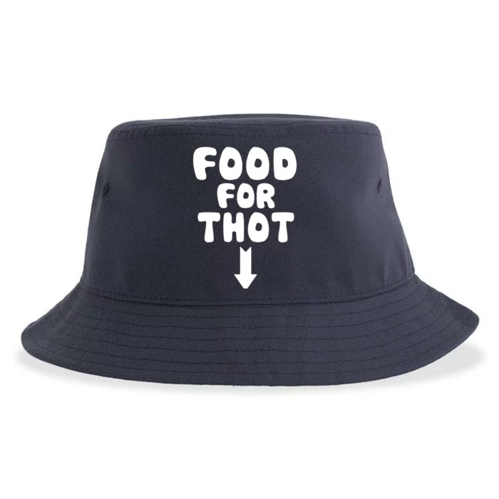 Food For Thot Sustainable Bucket Hat