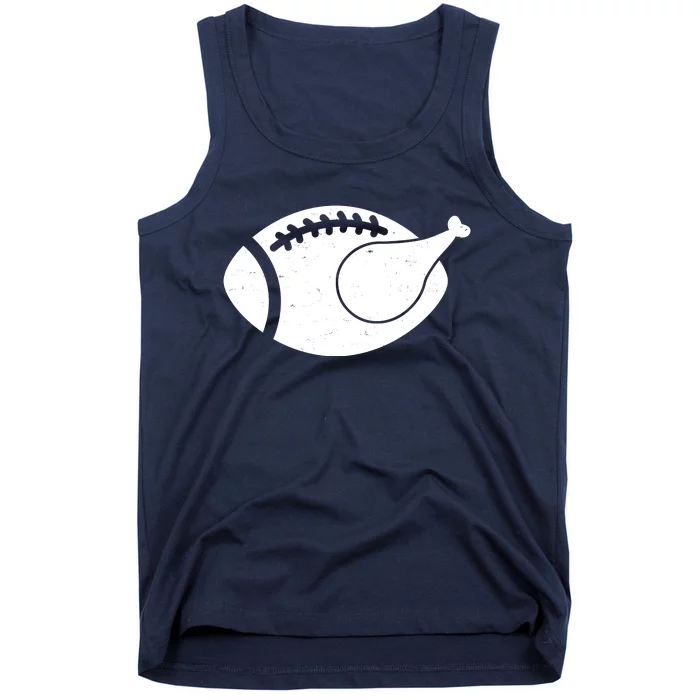 Funny Football Turkey Thanksgiving Sports Fan Tank Top