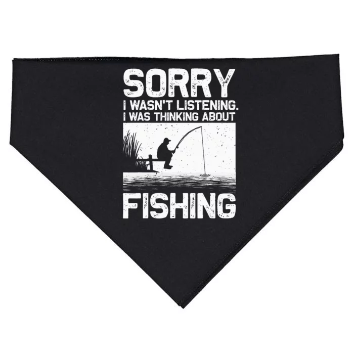 Funny Fishing Trout Bass Fisherman Vacation USA-Made Doggie Bandana