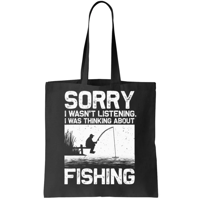 Funny Fishing Trout Bass Fisherman Vacation Tote Bag