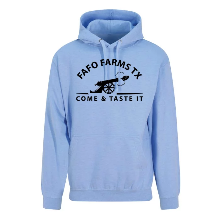 Fafo Farms Tx Logo Unisex Surf Hoodie