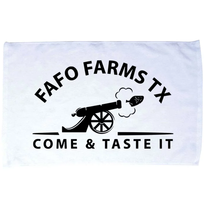 Fafo Farms Tx Logo Microfiber Hand Towel