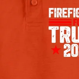 Firefighters For Trump 2024 Dry Zone Grid Performance Polo