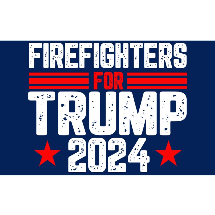 Firefighters For Trump 2024 Bumper Sticker