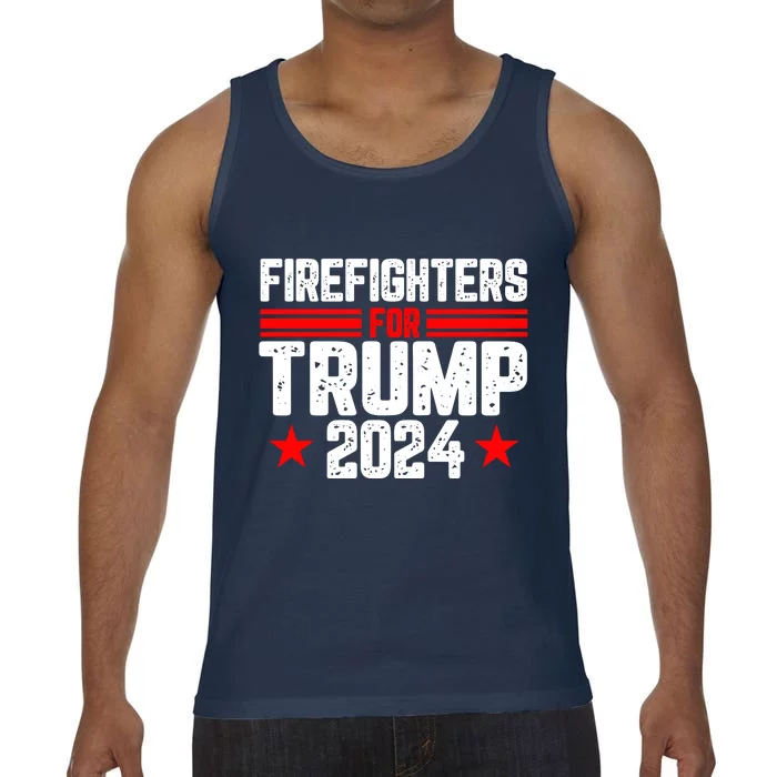 Firefighters For Trump 2024 Comfort Colors® Tank Top