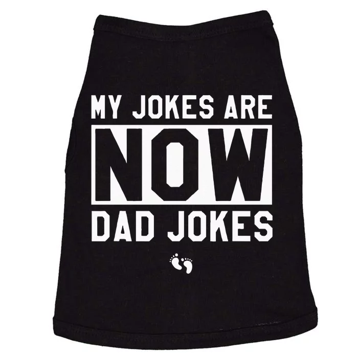 Funny First Time Dad Gifts For Men New Father Dad Jokes Doggie Tank