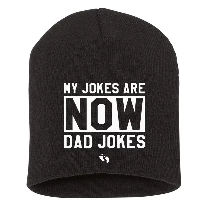 Funny First Time Dad Gifts For Men New Father Dad Jokes Short Acrylic Beanie