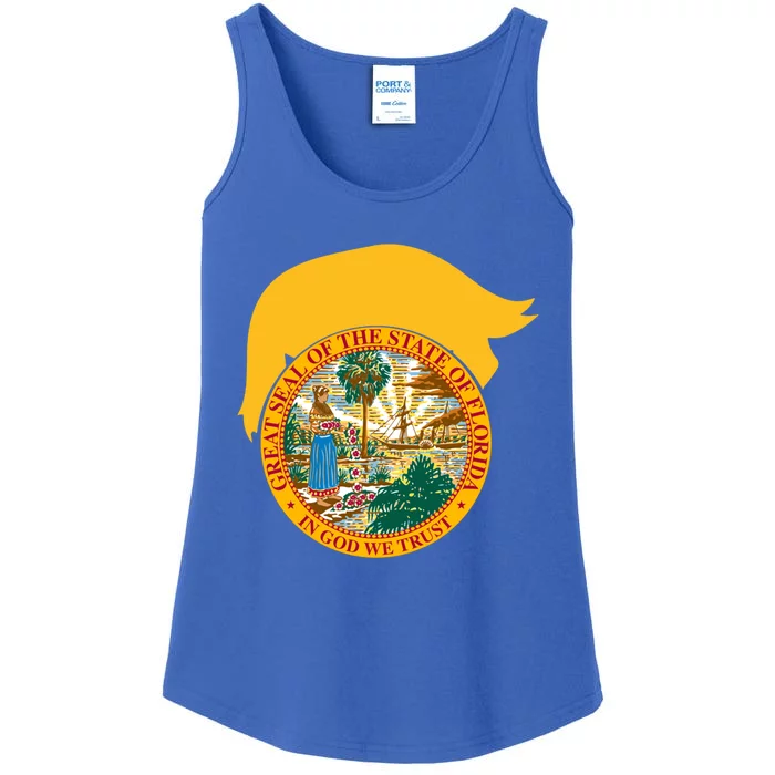 Florida For Trump Floridians Love 2024 Trump President Vote Great Gift Ladies Essential Tank