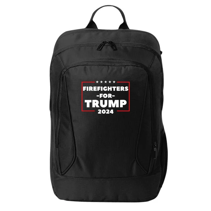 Firefighters For Trump 2024 City Backpack