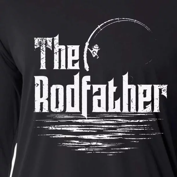 Funny Fishing The Rodfather Cooling Performance Long Sleeve Crew