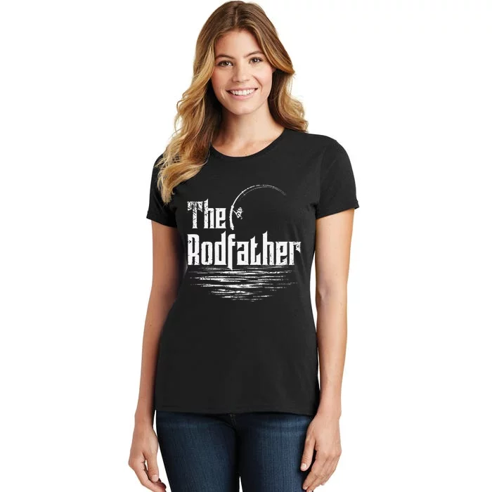 Funny Fishing The Rodfather Women's T-Shirt