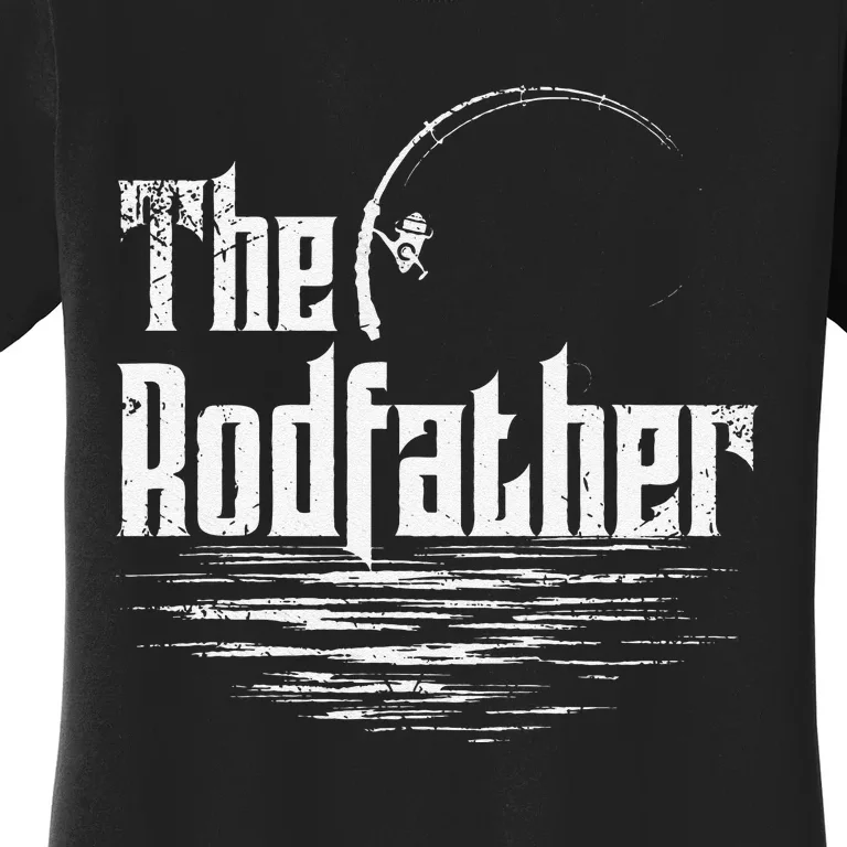 Funny Fishing The Rodfather Women's T-Shirt