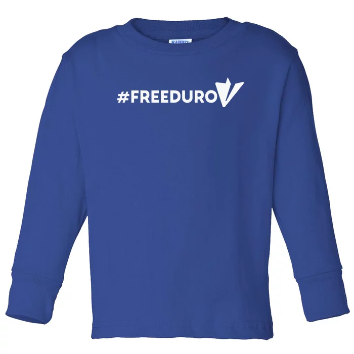 Freedurov Freepavel Telegram Founder Pavel Durov Toddler Long Sleeve Shirt